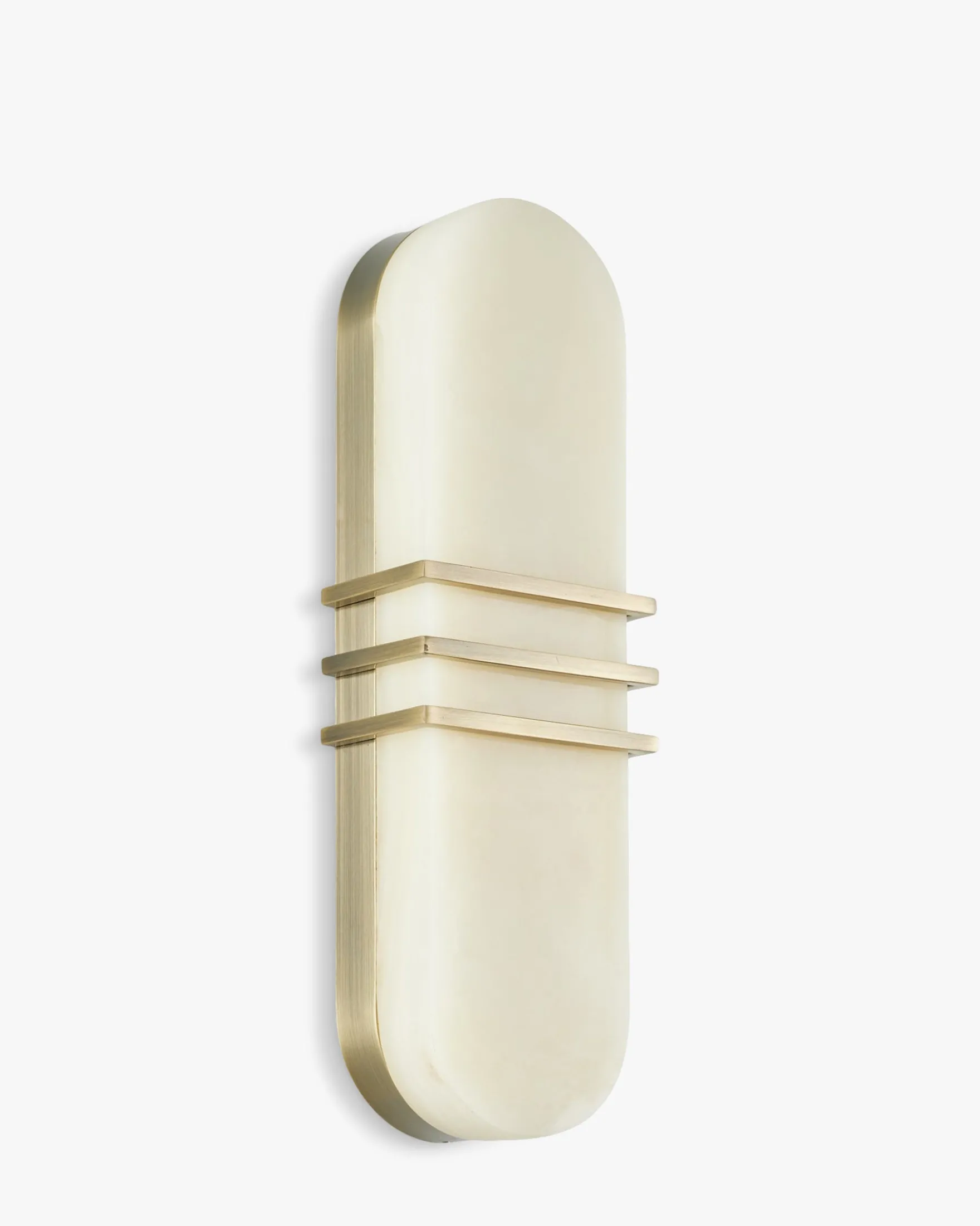 Applique, Jade & métal teinte laiton, H40 Astor