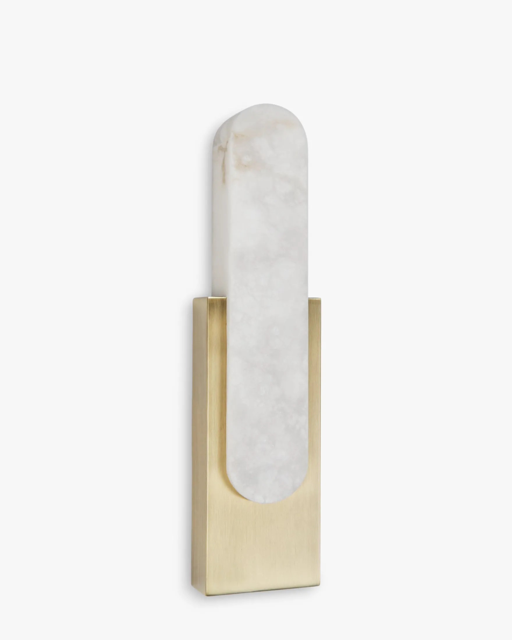 Applique murale, Jade & métal doré, L40 Flatiron