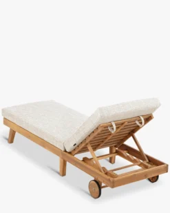 Bain de soleil, Beige etna & bois d'acacia, L200 Bali