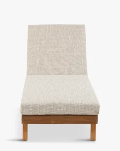 Bain de soleil, Beige etna & bois d'acacia, L200 Bali