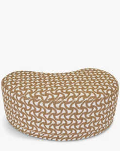 Banc, Entrelacs marron ocre, L100 Enzo