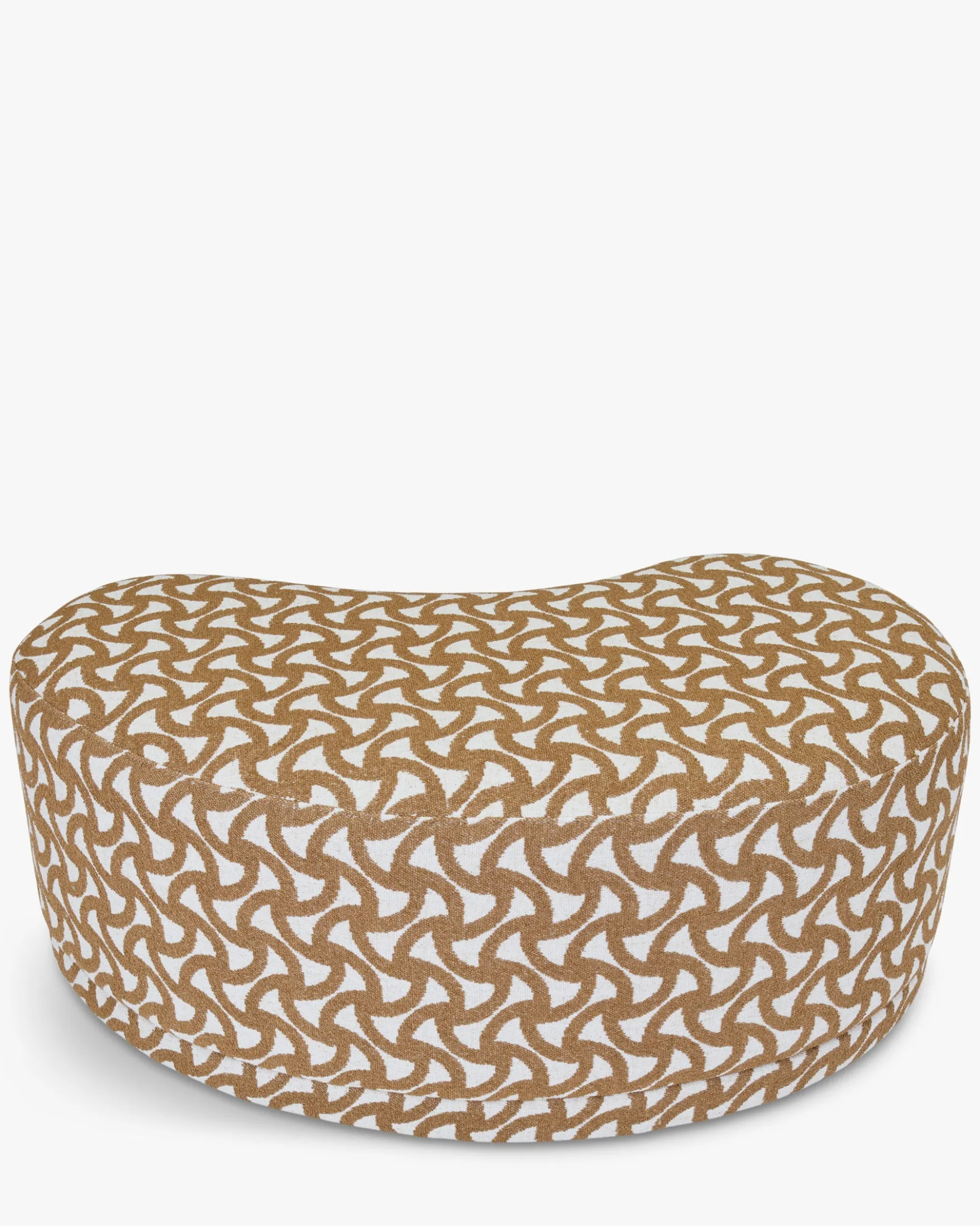 Banc, Entrelacs marron ocre, L100 Enzo