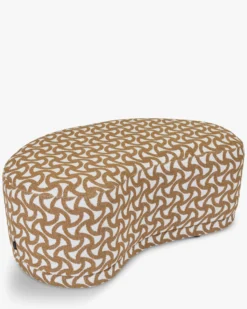 Banc, Entrelacs marron ocre, L100 Enzo