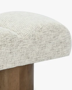 Banc, Tweed beige moucheté, L141 Nova