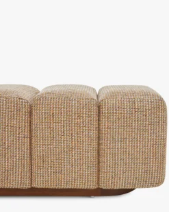 Banc, Tweed jaune miami, L101 Jollin