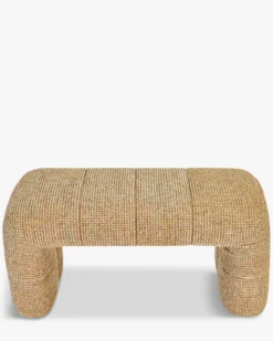 Banc, Tweed jaune miami, L102 Meeko