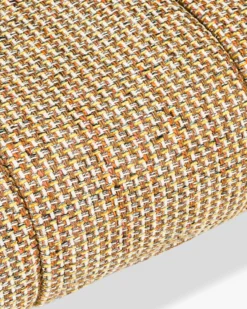 Banc, Tweed jaune miami, L102 Meeko