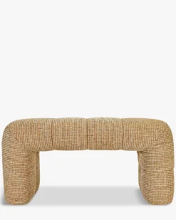 Banc, Tweed jaune miami, L102 Meeko