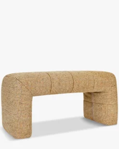 Banc, Tweed jaune miami, L102 Meeko