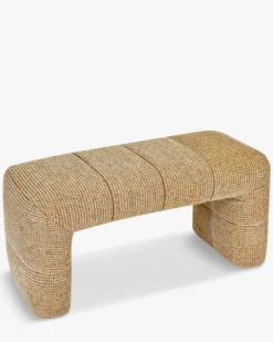 Banc, Tweed jaune miami, L102 Meeko