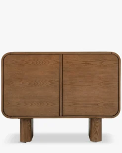 Buffet, Bois de frêne teinte noyer, L100 Karl