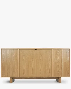 Buffet, Cannage naturel & bois blond, L150 Mayfair