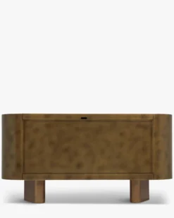 Buffet, Effet laiton antique brossé, L150 Ovalia