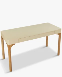 Bureau, Bois beige et blond, L140 Teyho