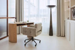 Bureau, Bois de frêne blond, L160 Elipse