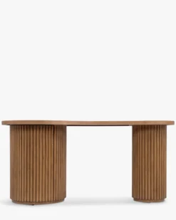 Bureau, Bois noyer, L160 Stripes