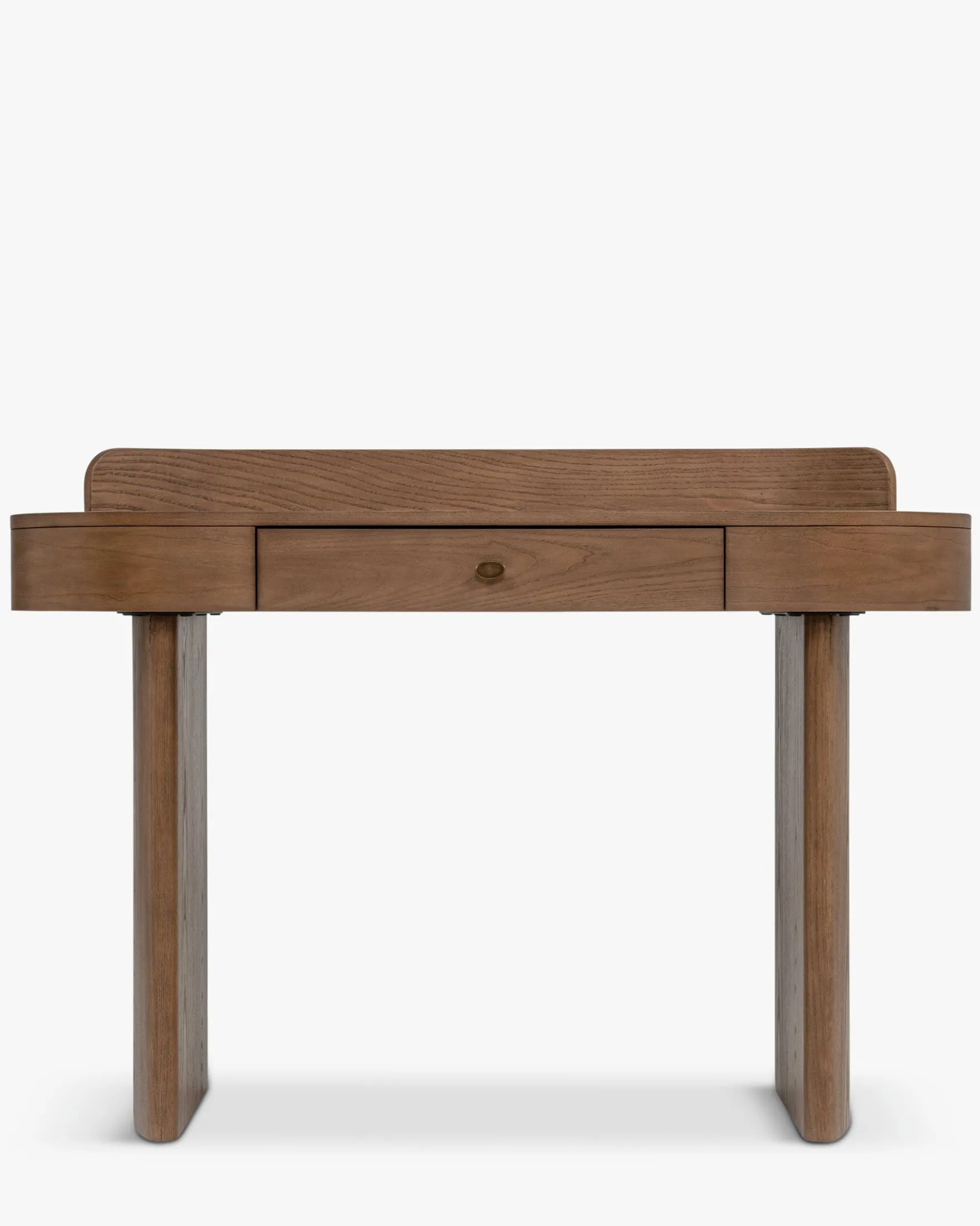 Bureau ou Coiffeuse, Bois teinte noyer veiné, L120 Lina