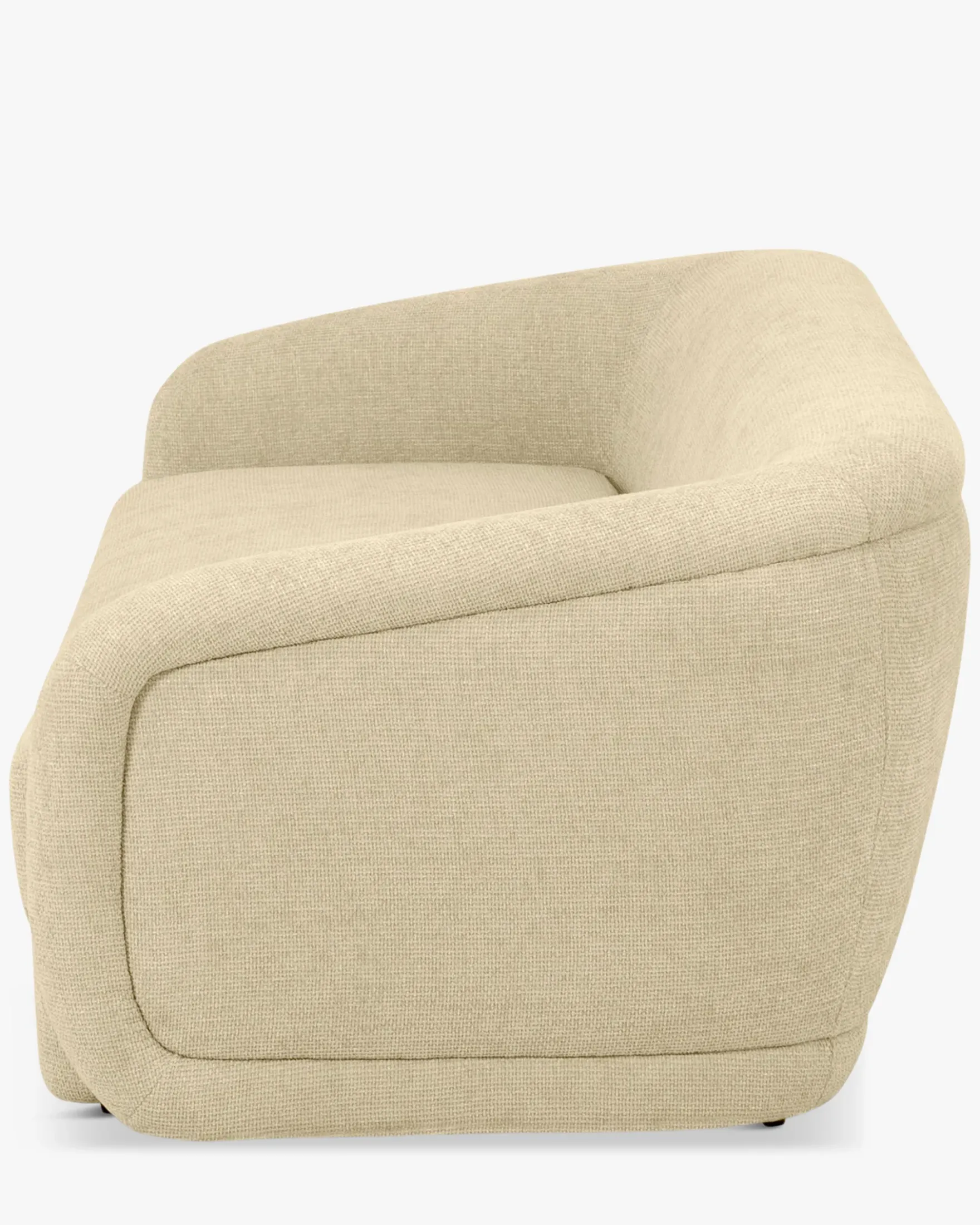 Canapé convertible, Tweed sable, L224 Volta