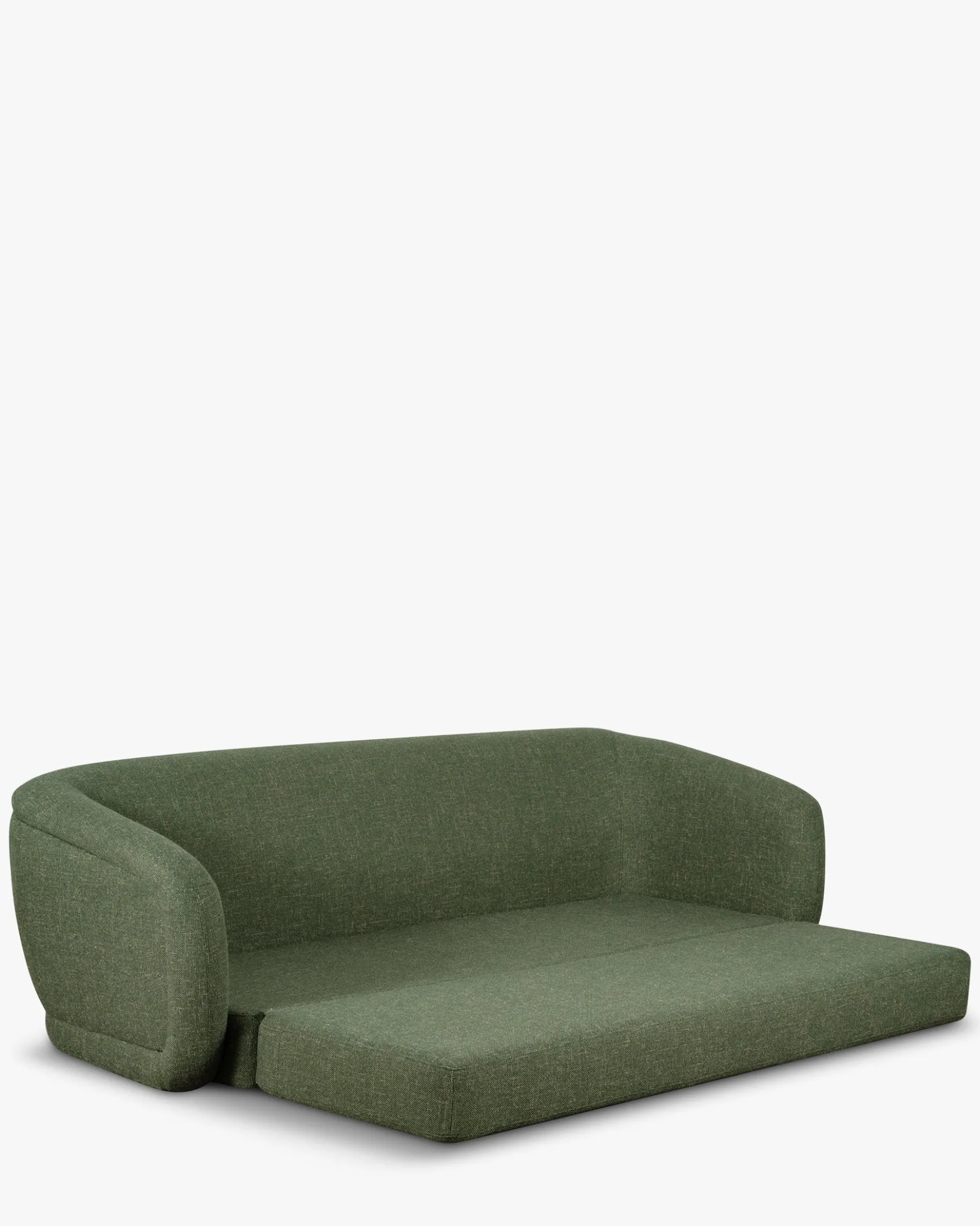 Canapé convertible, Vert cactus, L224 Volta