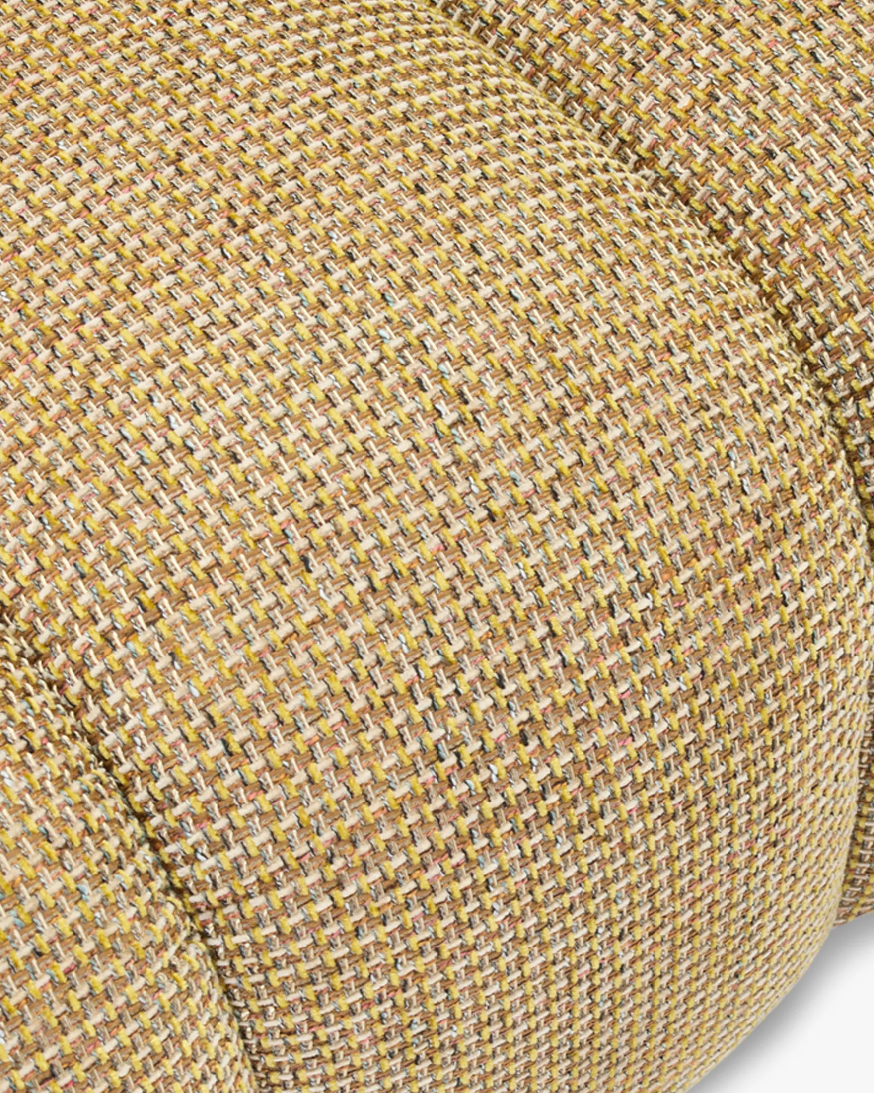 Canapé d'angle droit, Tweed jaune miami, L307 Birdy