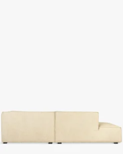 Canapé d'angle droit, Tweed sable, L260 Auster