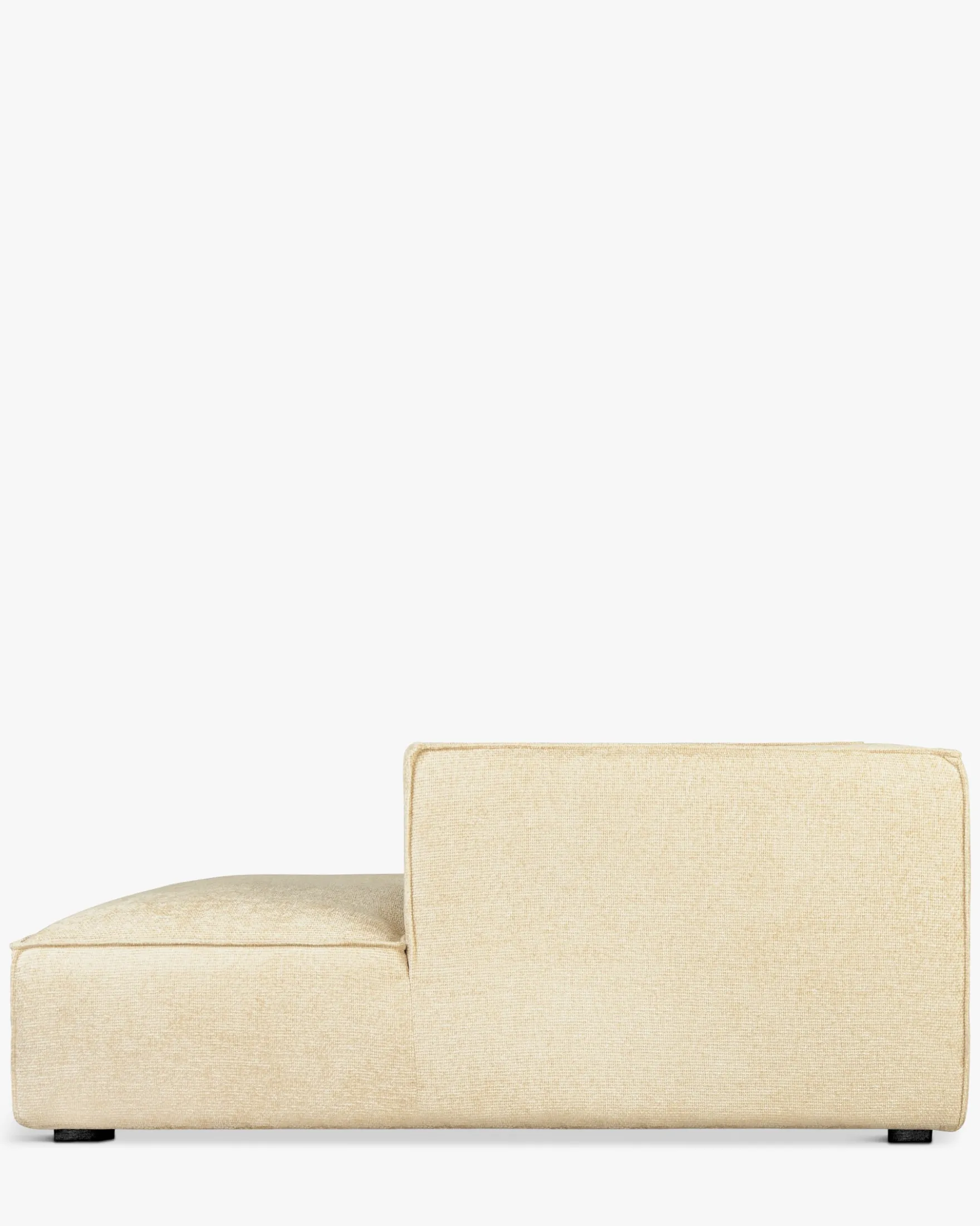 Canapé d'angle droit, Tweed sable, L260 Auster