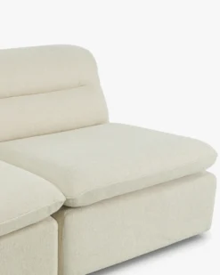 Canapé d'angle modulable, Beige sahara Pulp
