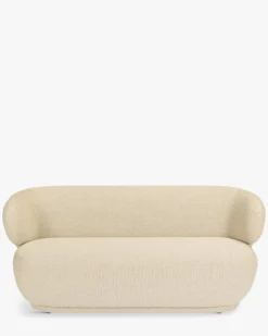 Canapé 2 places, Beige sable, L170 Giulia