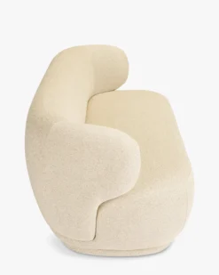 Canapé 2 places, Beige sable, L170 Giulia