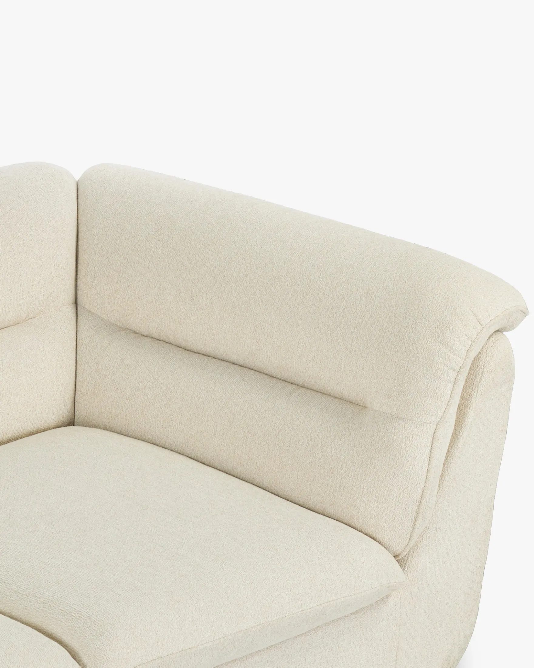 Canapé 3 places modulable, Beige sahara Pulp