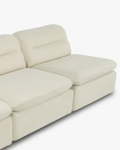 Canapé 3 places modulable, Beige sahara Pulp