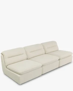 Canapé 3 places modulable, Beige sahara Pulp