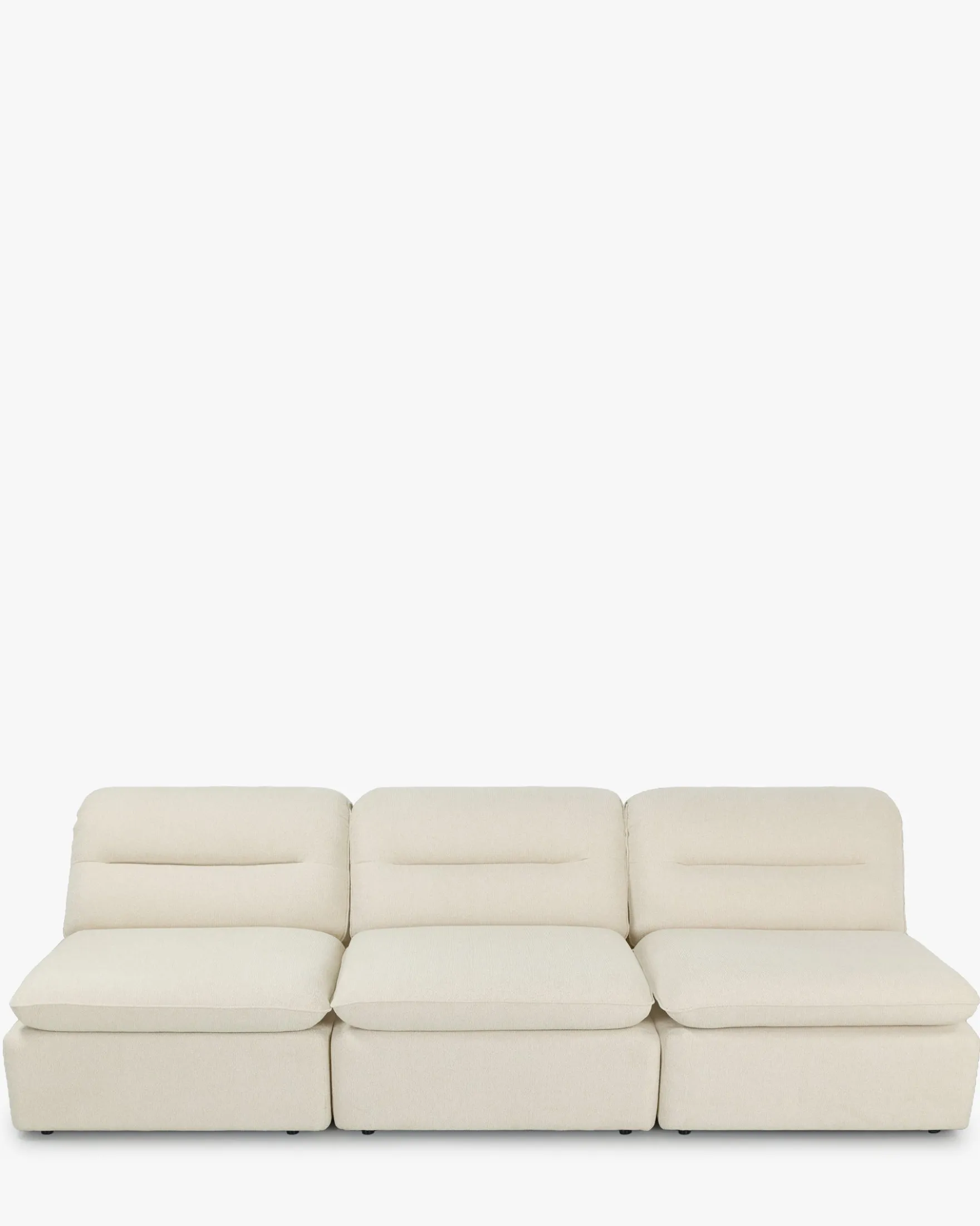 Canapé 3 places modulable, Beige sahara Pulp