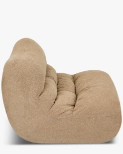 Canapé 2 places modulable, Tweed marron écureuil Chill