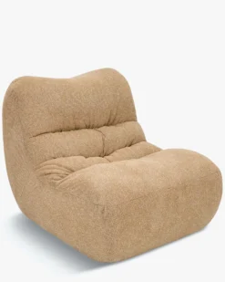Canapé 2 places modulable, Tweed marron écureuil Chill