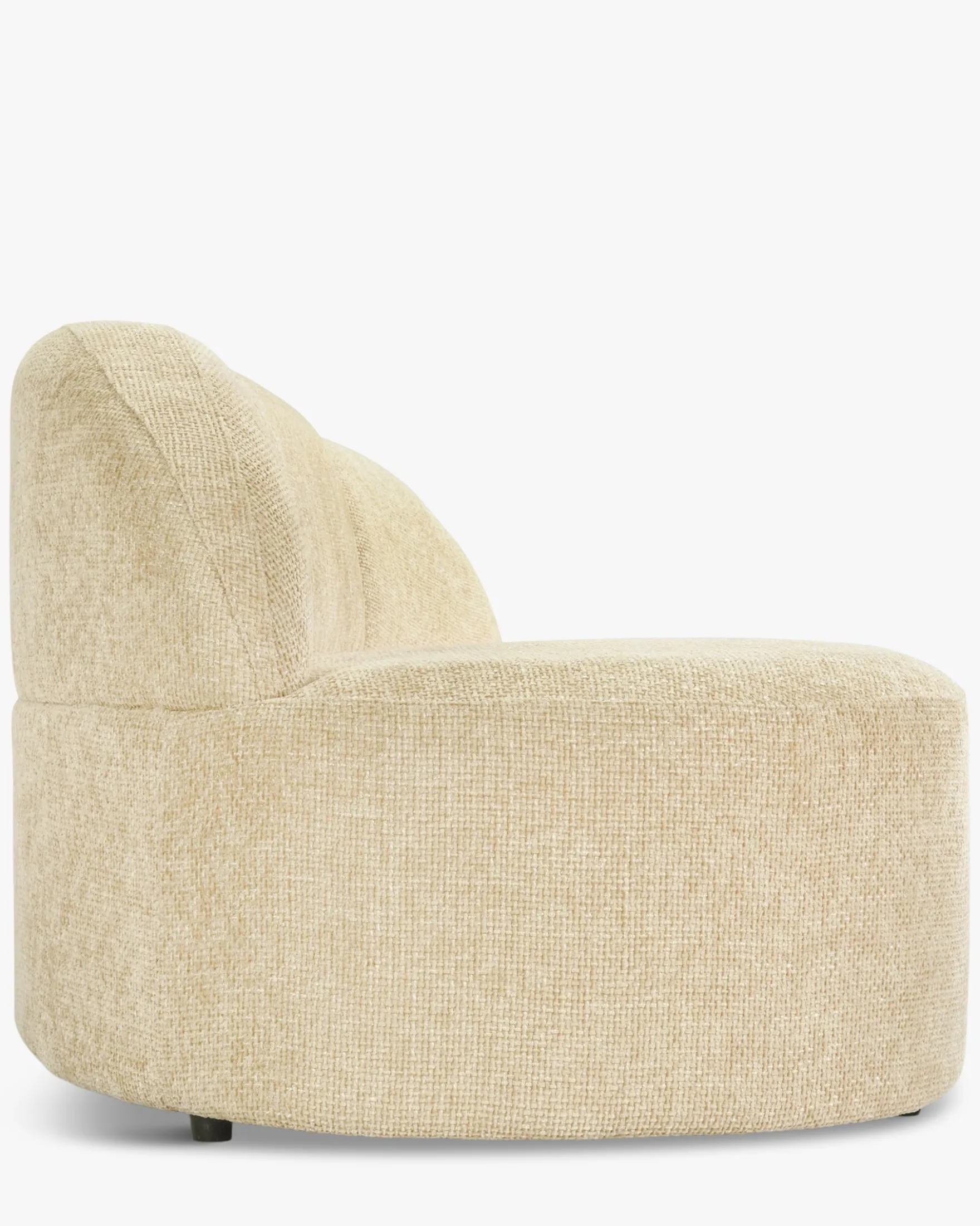 Canapé 3 places modulable, Tweed sable, L263 Todd