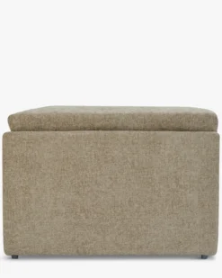 Canapé 4 places modulable, Tweed taupe, L297 Paul