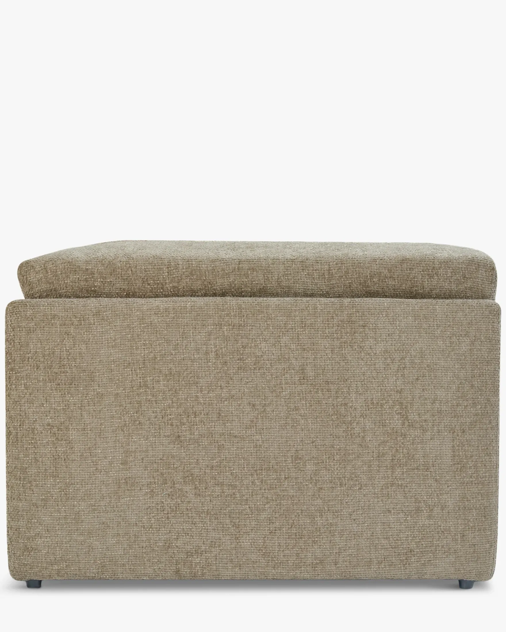 Canapé 4 places modulable, Tweed taupe, L297 Paul