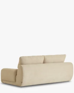 Canapé 3 places, Tweed beige dune, L219 Nublo