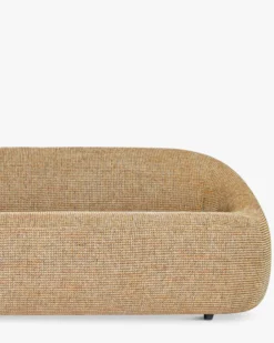 Canapé 2 places, Tweed jaune miami, L180 Neo