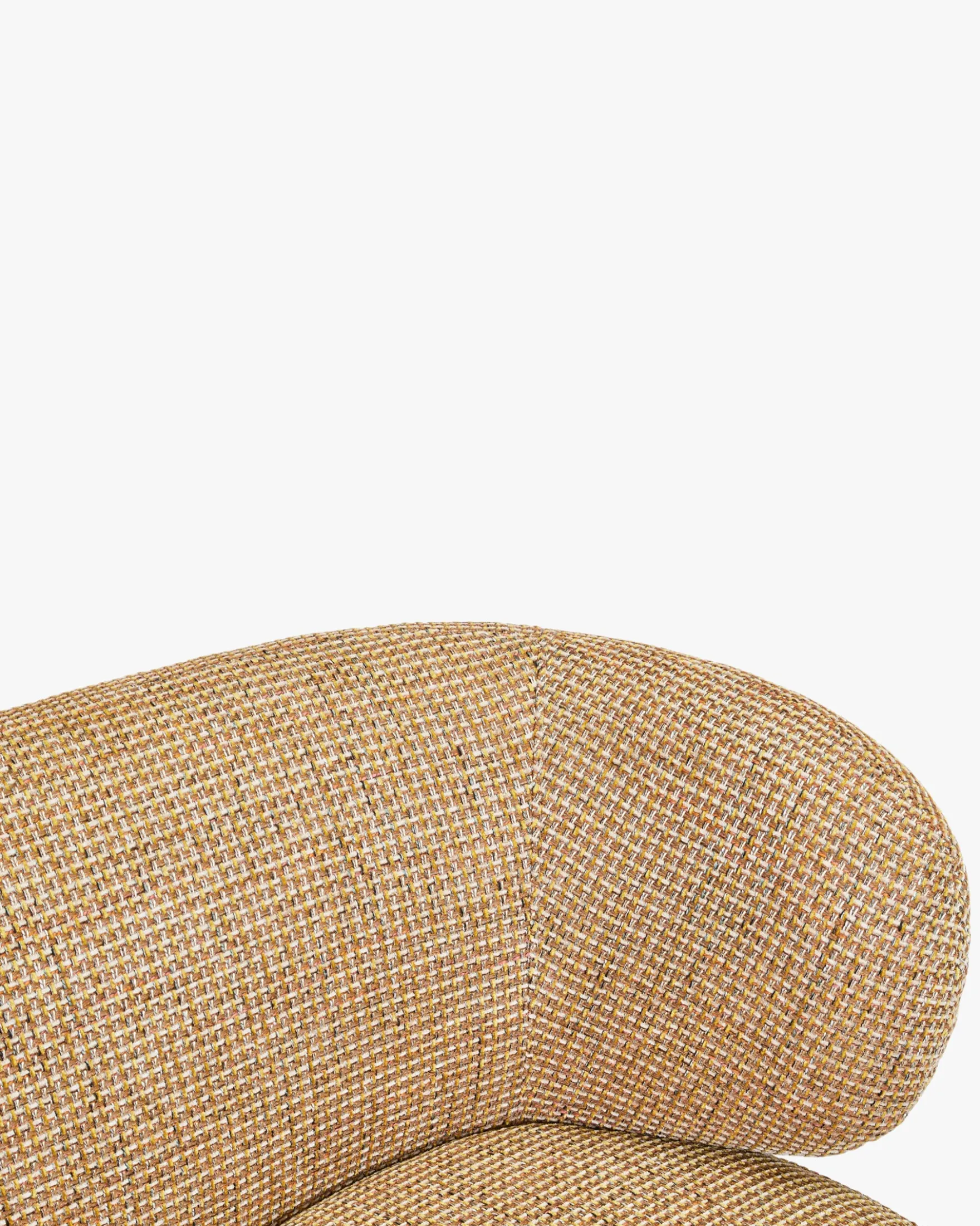 Canapé 2 places, Tweed jaune miami, L170 Giulia