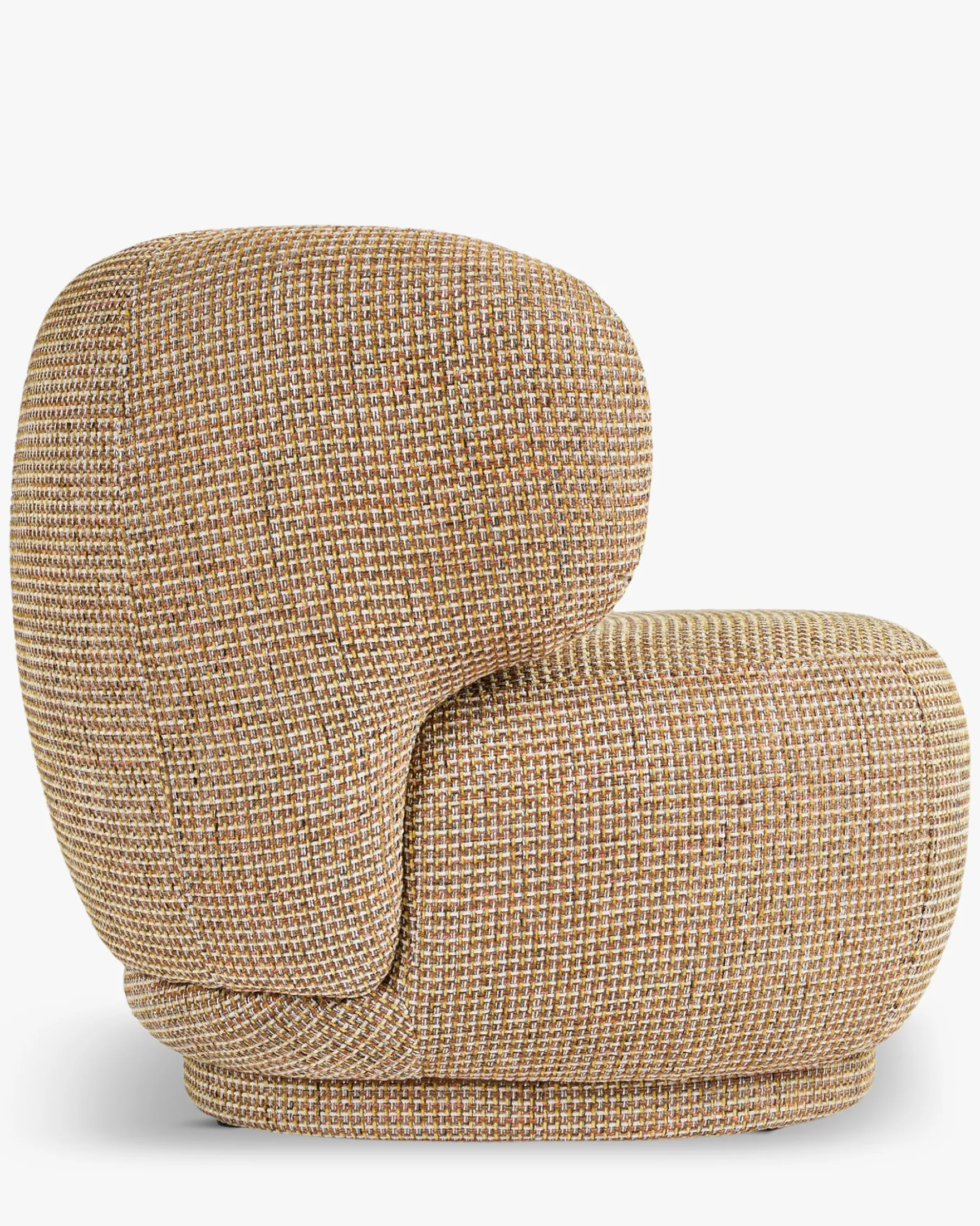 Canapé 2 places, Tweed jaune miami, L170 Giulia