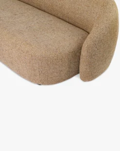 Canapé 3 places, Tweed jaune miami, L220 Neo