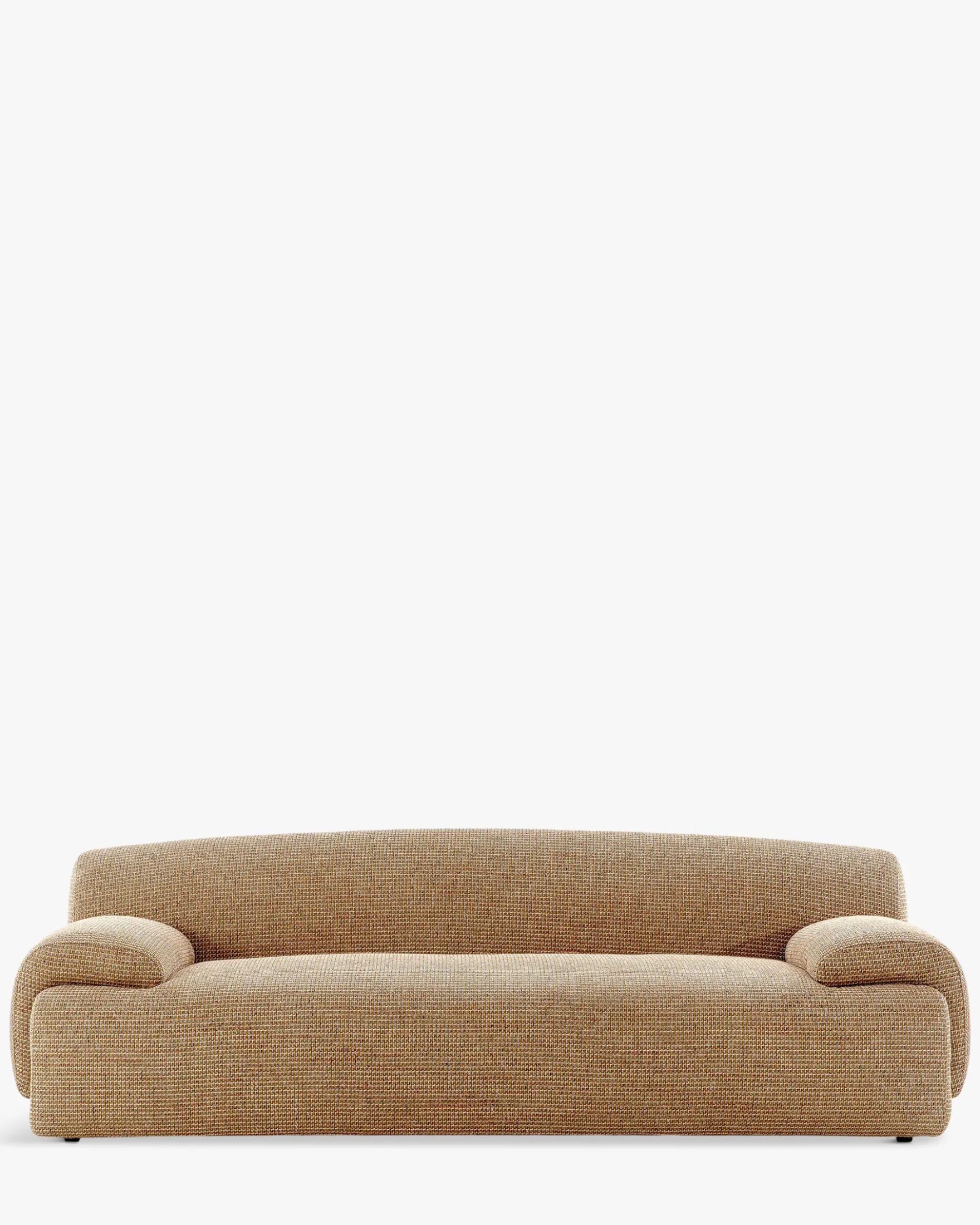 Canapé 3 places, Tweed jaune miami, L220 Owen