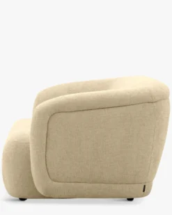 Canapé 2 places, Tweed sable, L170 Volta