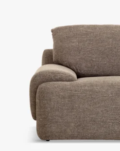 Canapé 3 places, Tweed taupe, L219 Nublo