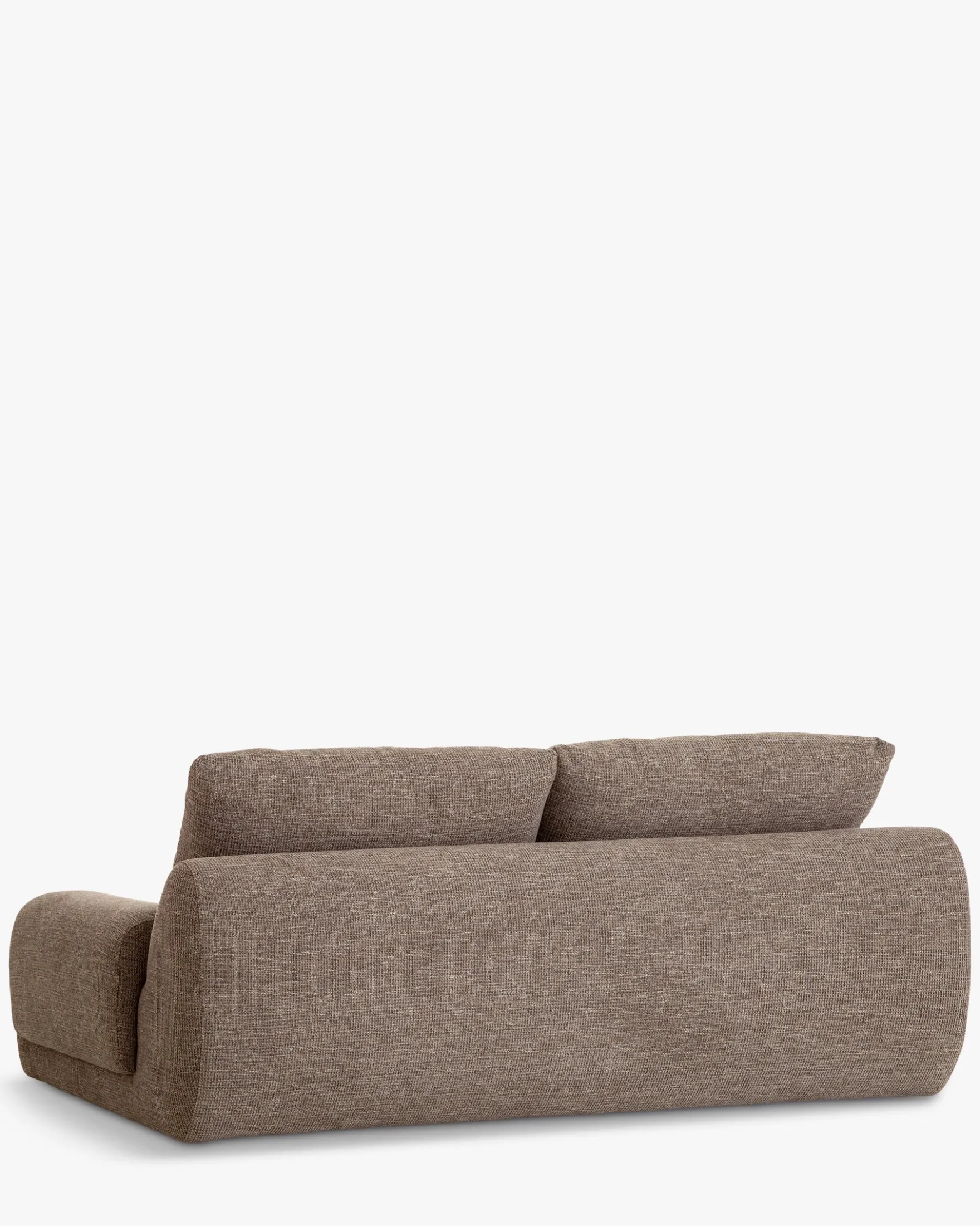 Canapé 3 places, Tweed taupe, L219 Nublo