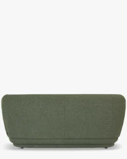 Canapé 2 places, Vert kaki bouclé, L170 Giulia