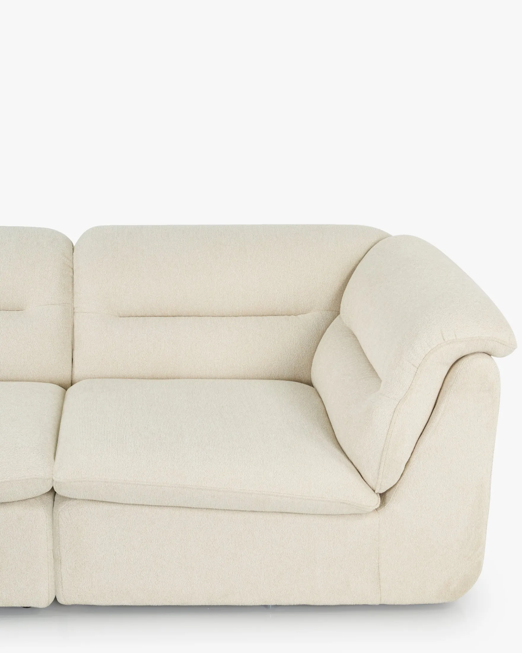 Canapés 2 places modulable, Beige sahara Pulp