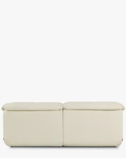 Canapés 2 places modulable, Beige sahara Pulp
